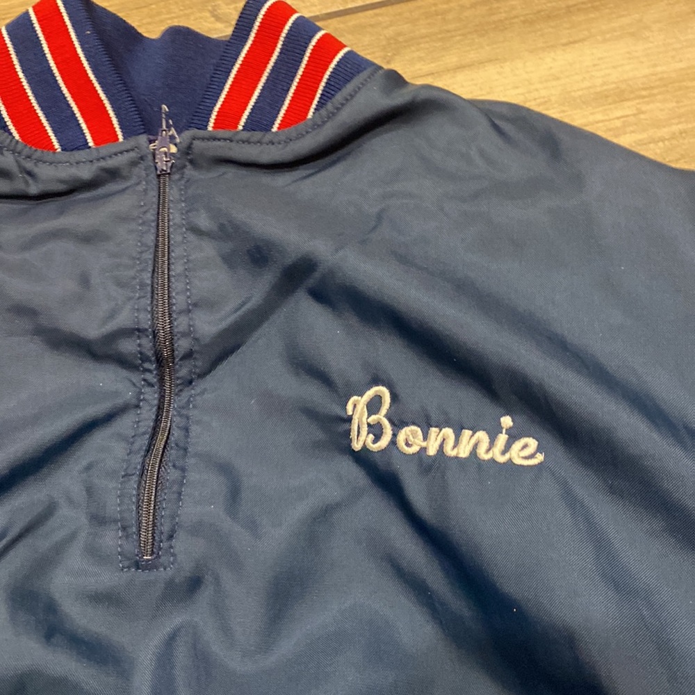 Vintage J & J Sports Quarter Zip Jacket Size L - Picture 3 of 5